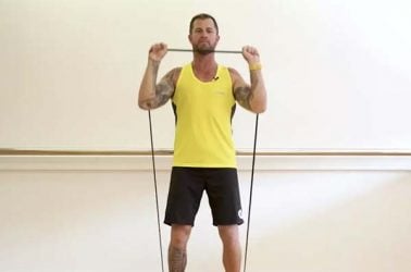 Band Shoulder Press