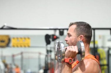Standing Dumbell Shoulder Press