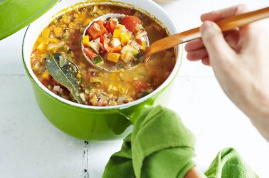 Puy Lentil and Vegetable Soup