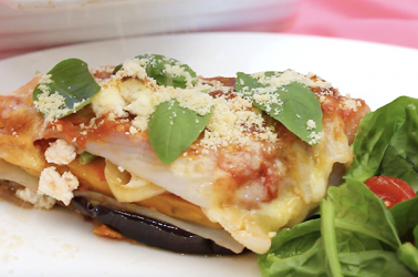 LOW-CALORIE VEGETARIAN LASAGNE