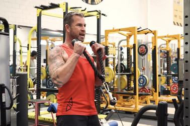 Rope Bicep Curl