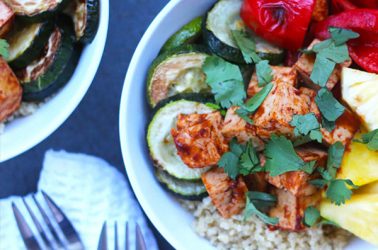 Hawaiian BBQ Tofu Bowls