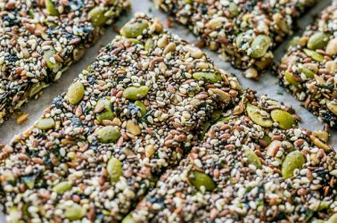 Nori and Seed Crackers