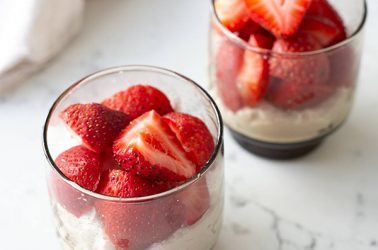 Strawberries & Coconut Whip