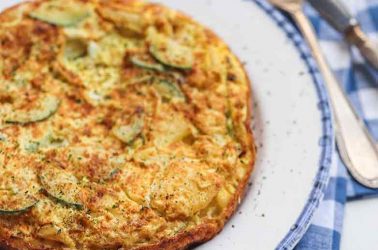 Spanish Zucchini Tortilla