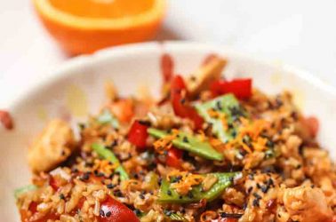 Chicken Orange Stir Fry