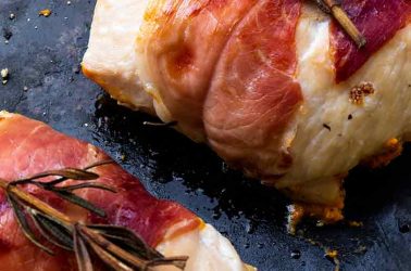 Stuffed Chicken Thigh in Prosciutto