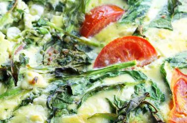 Tomato & Spinach Frittata