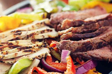 Chicken & Beef Fajita Tray