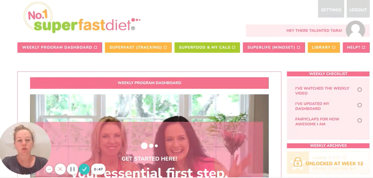 Program Website Run-Through