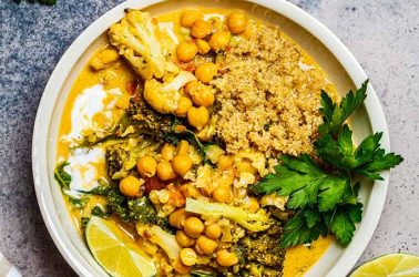 Coconut Corn Curry with Quinoa