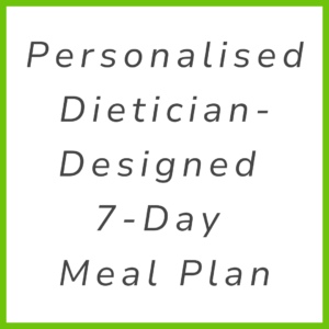 Personalised Dietician-Designed Meal Plan