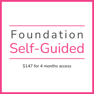Foundation Self-Guided